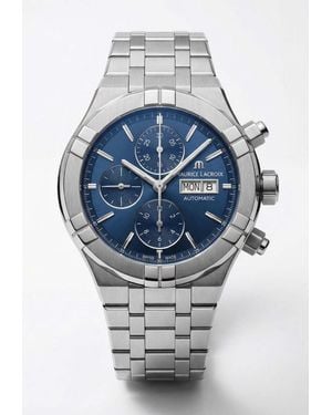 Maurice Lacroix Aikon Automatic Chronograph Titanium Watch - Grey