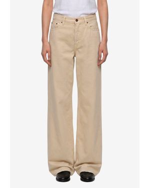 Haikure Bethany Corduroy Pants - Natural