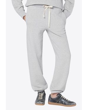Jil Sander Logo Tag Track Pants - White