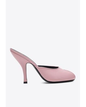 Jude Date 100 Leather Mules - Pink