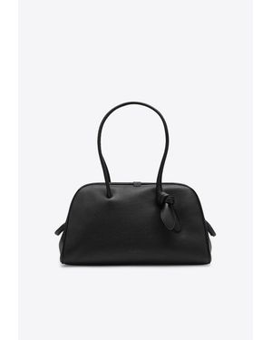Jacquemus Turismo Grained Leather Shoulder Bag - Black