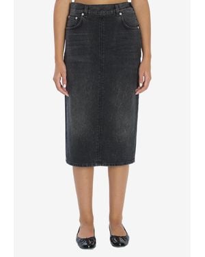 Haikure Kim Authentic Denim Skirt - Black
