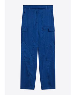 Ferragamo Electric Cargo Trousers - Blue