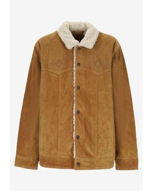 Levi's Suede Shearling Jacket - Brown
