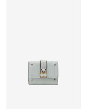 Chloé Mini Paddington Trifold Wallet - White