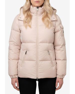 Moncler Fourmines Short Down Jacket - Natural