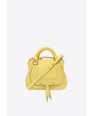 Chloé Mini Marcie Top Handle Bag - Yellow