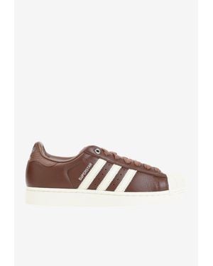 adidas Superstar Ii Leather Sneakers - Brown