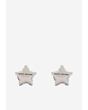 Marc Jacobs Star Balloon Stud Earrings - White