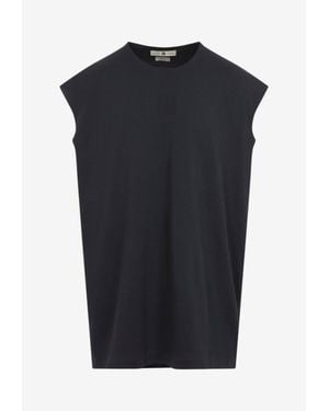 Fear Of God Three-Bar Logo Sleeveless T-Shirt - Black