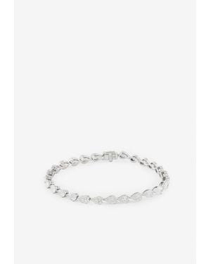 Djihan Tennis 18-Karat Diamond Bracelet - Natural