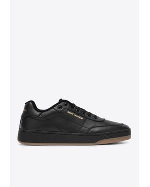 Saint Laurent Sl/61 Lace-Up Sneakers - Black