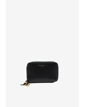 Gianni Chiarini Compact Zip Wallet - White