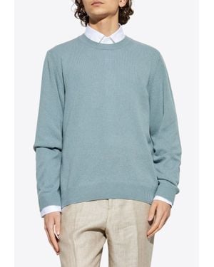 Etro Classic Cashmere Sweater - Blue