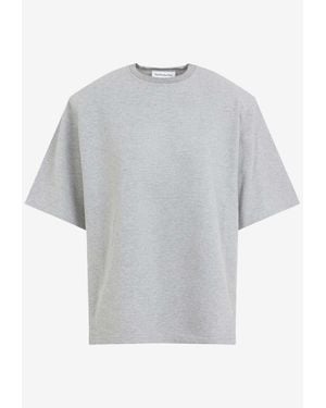 Frankie Shop Hugo Padded T-Shirt - Grey