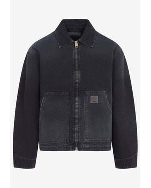 Carhartt Arcan Zip-Up Work Jacket - Black
