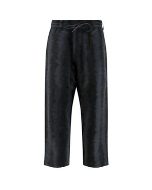 Y-3 Deco Stitch Track Pants - Black