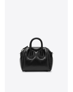 Givenchy Mini Antigona Top Handle Bag - Black