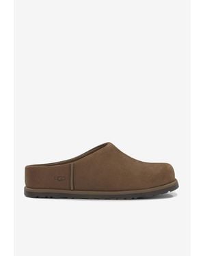 UGG Otzo Waterproof Leather Clogs - Brown
