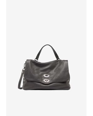 Zanellato Medium Postina Daily Shoulder Bag - Gray