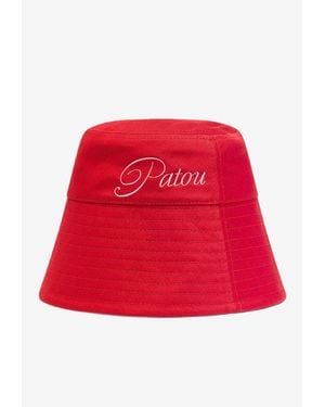 Patou Logo Embroidered Bucket Hat