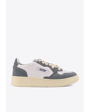 Autry Medalist Leather Sneakers - White