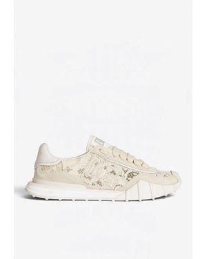 Dolce & Gabbana Dg Athletic Low-Top Lace Sneakers - White