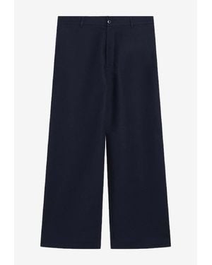 Acne Studios Straight-Leg Chino Pants - Blue