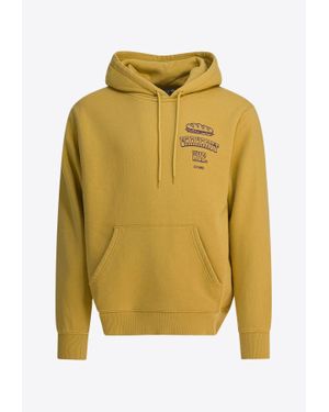 Carhartt Sandwich Logo Hoodie - Yellow