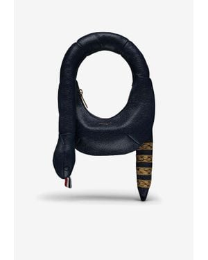 Thom Browne Mini Snake Shoulder Bag - Blue