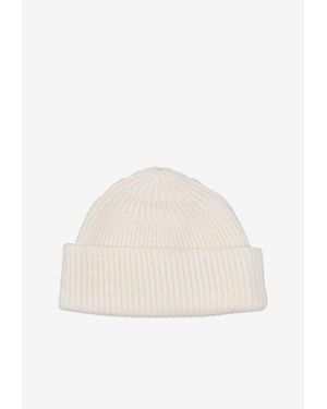 P.A.R.O.S.H. Lady Bird Wool Knit Beanie - Natural
