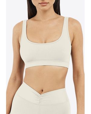 THE GIVING MOVEMENT x YOOX Strappy-Back Sports Bra - White
