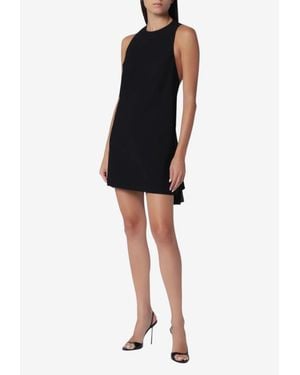 ROTATE BIRGER CHRISTENSEN Trapeze Mini Dress - Black