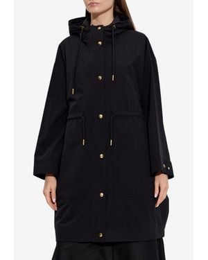 Moncler Oversized Padded Parka - Black
