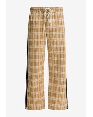 adidas Originals X Song For The Mute Checked Track Pants - Natural