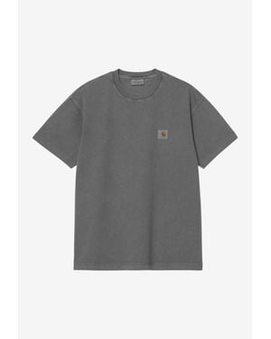 Carhartt Vista Faded Crewneck T-Shirt - Gray