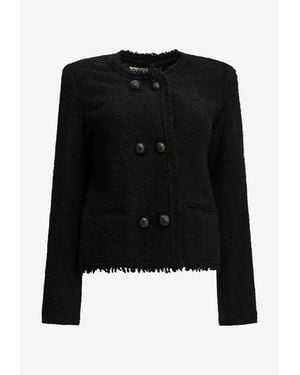 Isabel Marant Suely Double-Breasted Blazer - Black