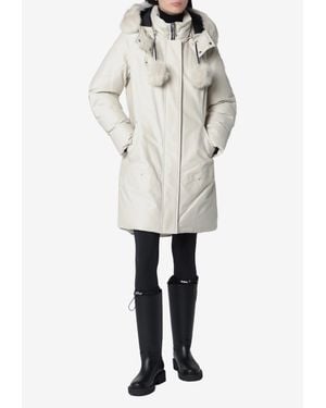 Moose Knuckles Stirling Original Parka With Fur-Trimmed Hood - Natural