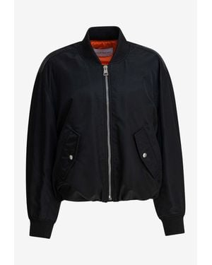 Givenchy Zip-Up Bomber Jacket - Black