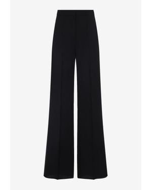 Max Mara Fernet Straight-Leg Trousers - Black