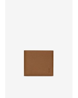 Saint Laurent Cassandre Bi-Fold Wallet - White