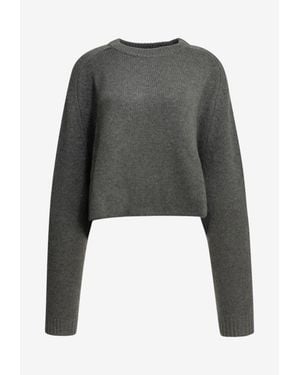 Lisa Yang Karine Knitted Cashmere Sweater - Gray
