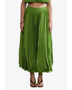 AMUR Rylan Maxi Skirt - Green