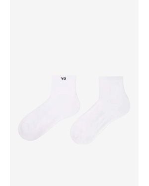 Y-3 Classic Low Knit Socks - White