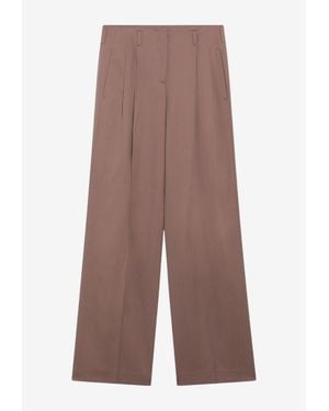 Golden Goose Straight-Leg Tailored Pants - Brown