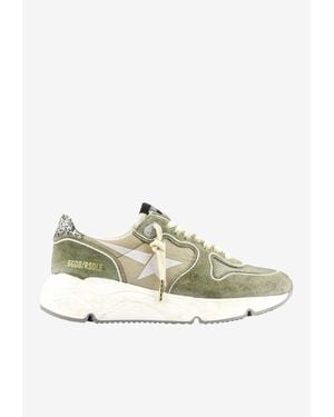 Golden Goose Running Sole Low-Top Sneakers - Multicolor