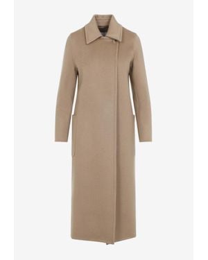 コート Max Mara ARTUR - Cashmere dressing gown coat Max Mara Artur Cashmere Dressing Gown Coat in Natural | Lyst