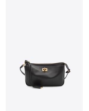 Balenciaga Rodeo Calf Leather Shoulder Bag - White