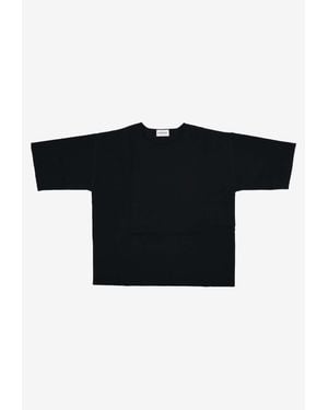 P.A.R.O.S.H. Roma25 Knit T-Shirt - Black