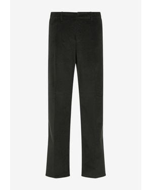 Etro Roma Straight-Leg Chino Pants - Black